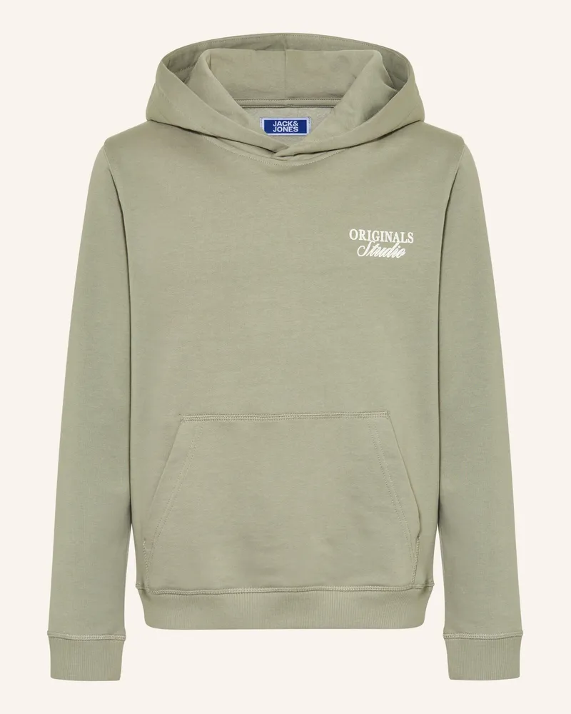 Jack & Jones Hoodie Jornorrebro gruen Oliv
