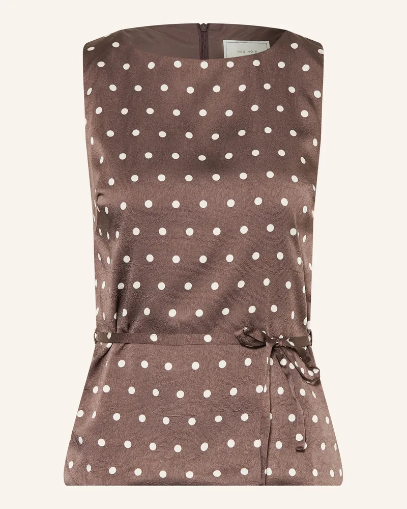 Neo Noir Blusentop NASSA Braun