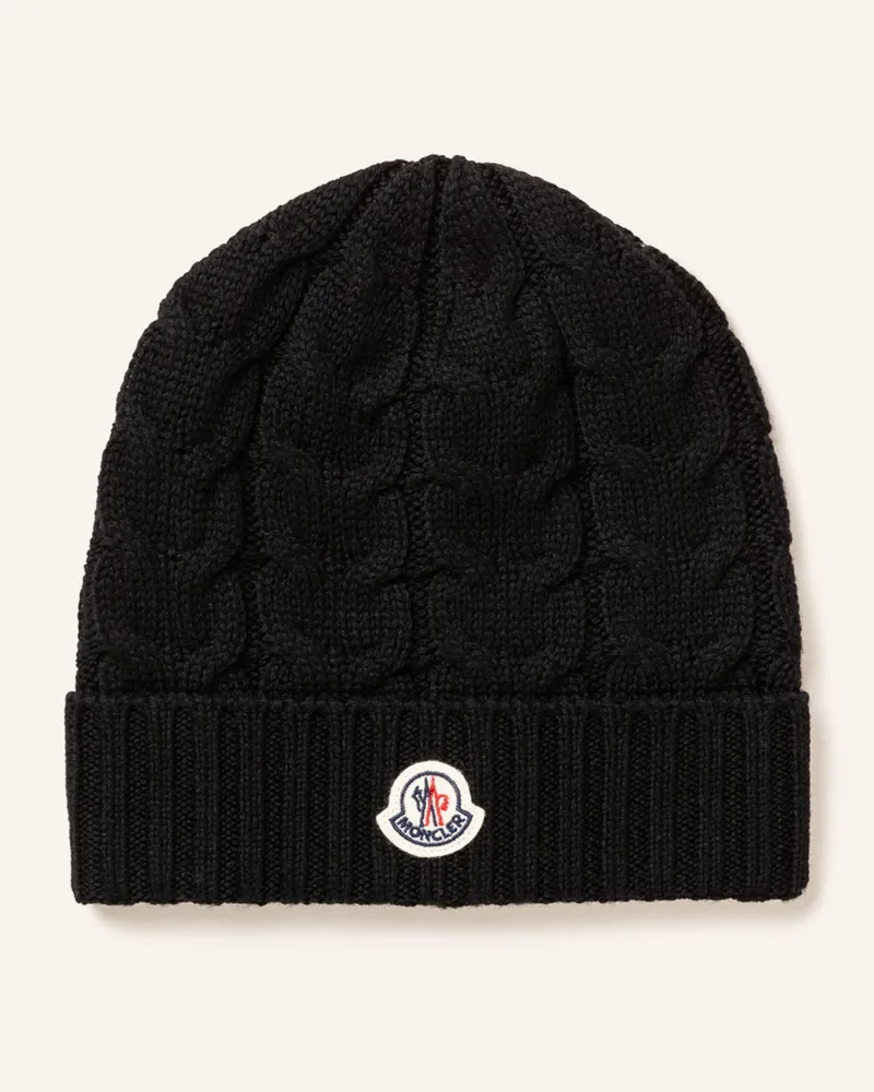Moncler Mütze Schwarz
