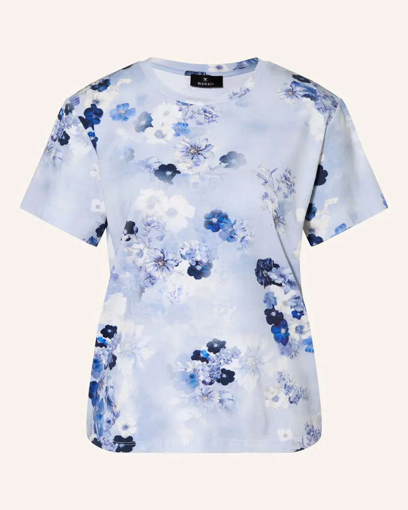 monari T-Shirt grau Blaugrau