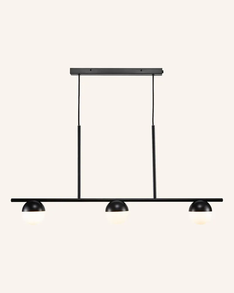 NORDLUX Pendelleuchte Contina 3-Spot schwarz Schwarz
