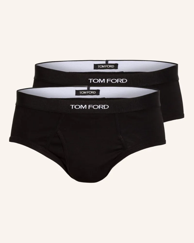 Tom Ford 2er-Pack Slips schwarz Schwarz