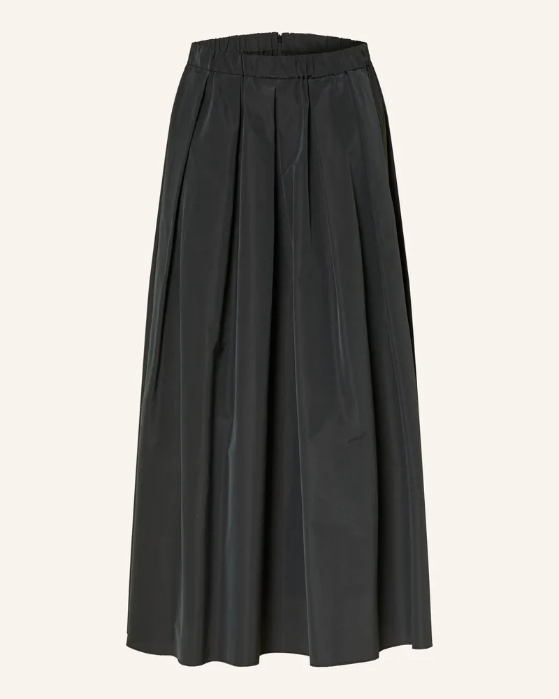 Max Mara Rock Curvato schwarz Dunkelgrau