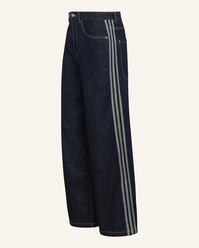 adidas 90S ALTERNATIVE SPORT WIDE LEG SKATER JEANS Blau