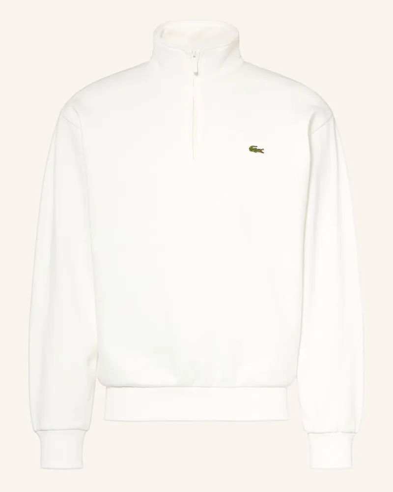 Lacoste Sweat-Troyer weiss Ecru