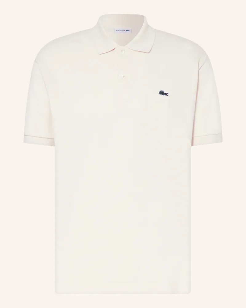 Lacoste Piqué-Poloshirt Classic Fit Ecru