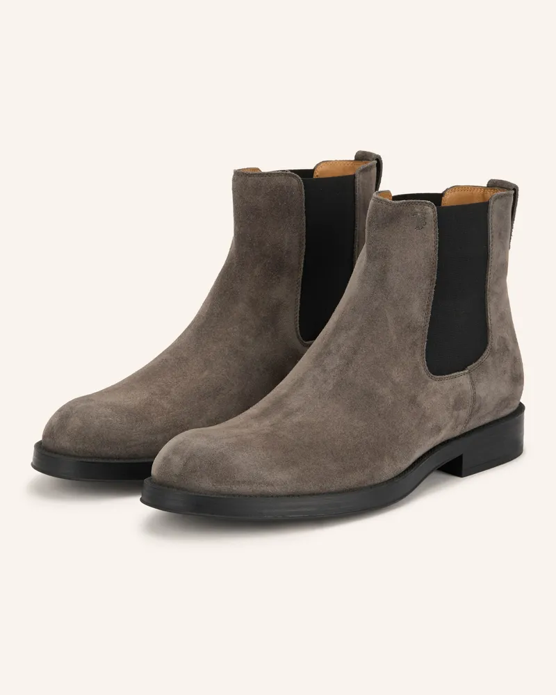TOD'S Chelsea-Boots grau Grau