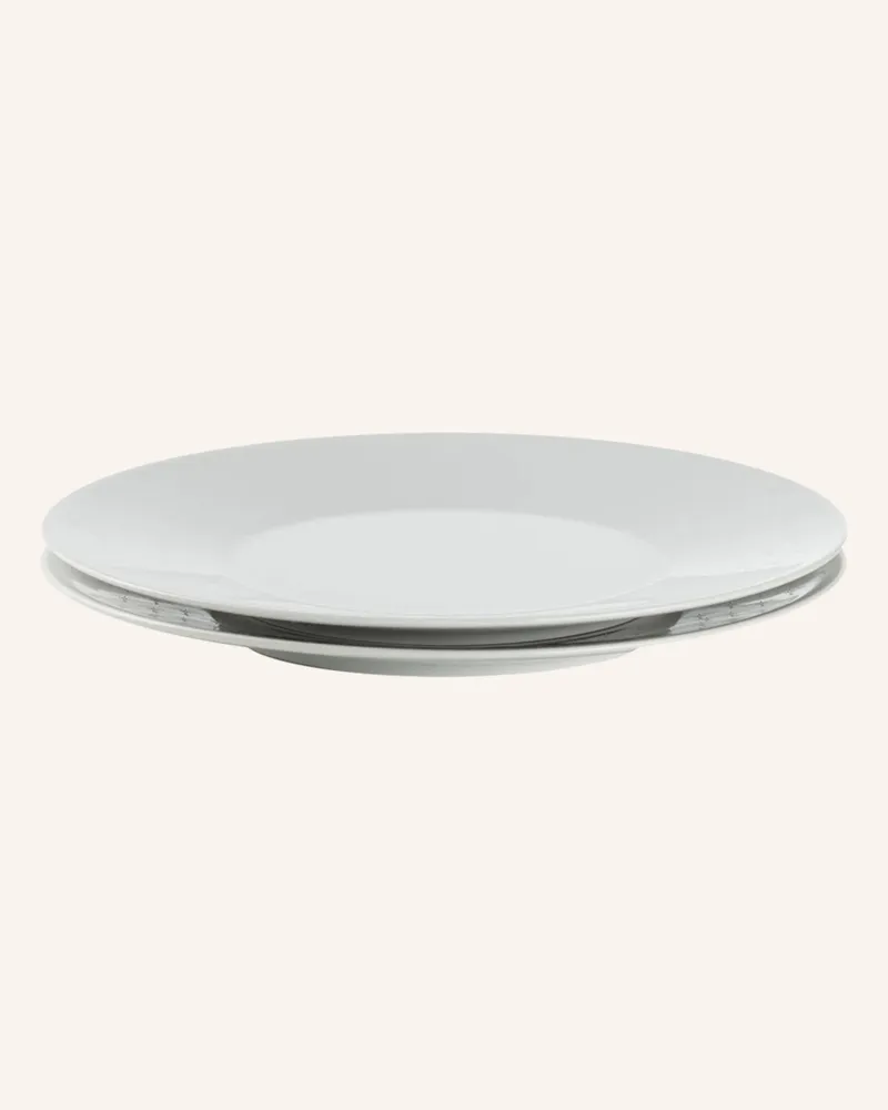 JOOP! 2er-Set Dessertteller FADED CORNFLOWER Weiss