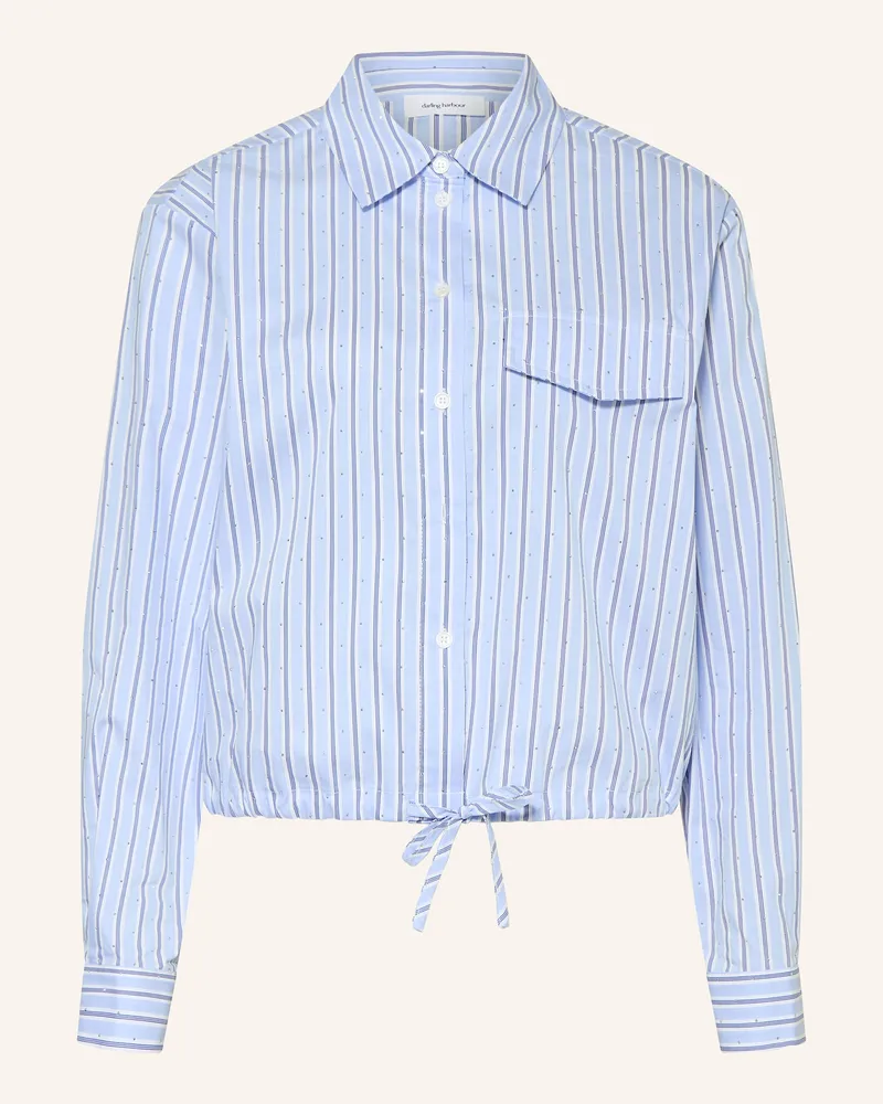 Darling Harbour Hemdbluse Mit Schmucksteinen blau Light