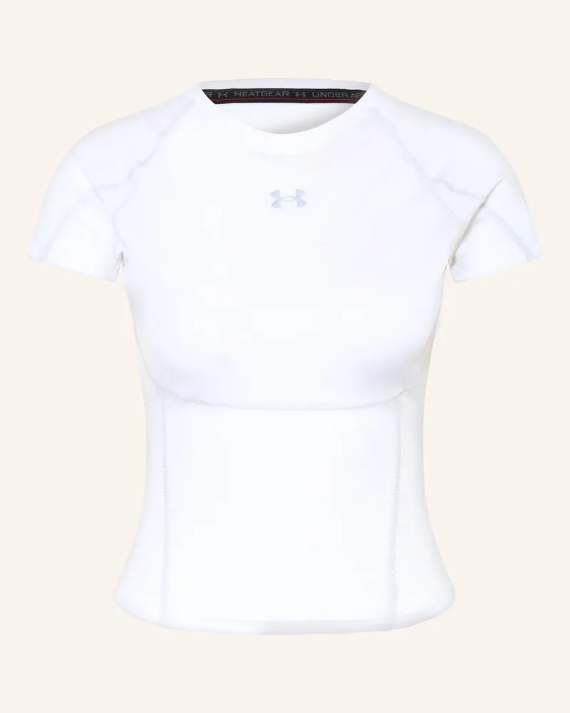 Under Armour T-Shirt Heatgear® Elite weiss Weiss