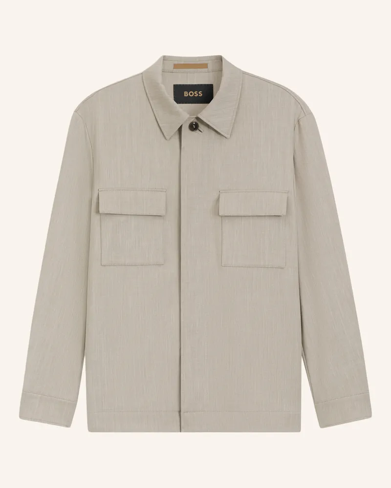 HUGO BOSS Sakko L-Corvin-2fp-263 Relaxed Fit beige Beige