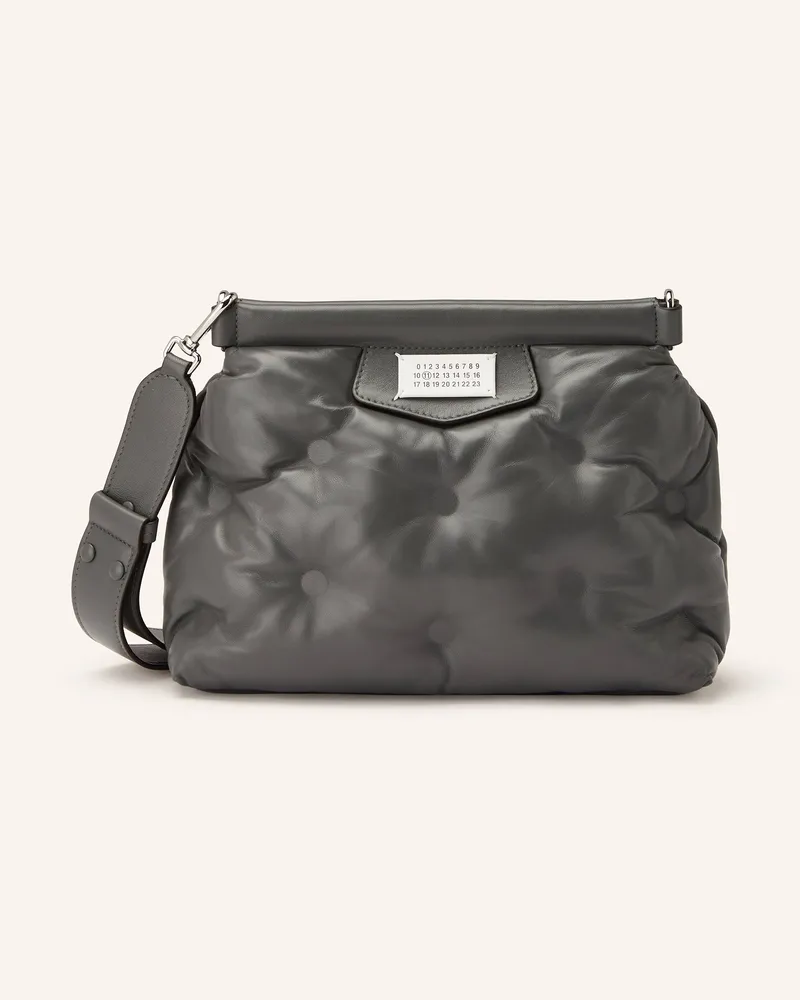 Maison Margiela Clutch GLAM SLAM CLASSIQUE SMALL Dunkelgrau