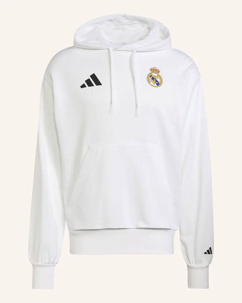 adidas ADIDAS REAL MADRID AVENGERS HOODIE Weiss
