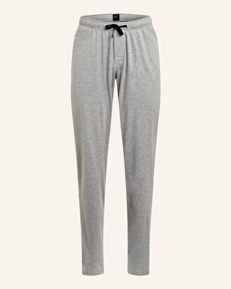 Schiesser Schlafhose MIX+RELAX Grau