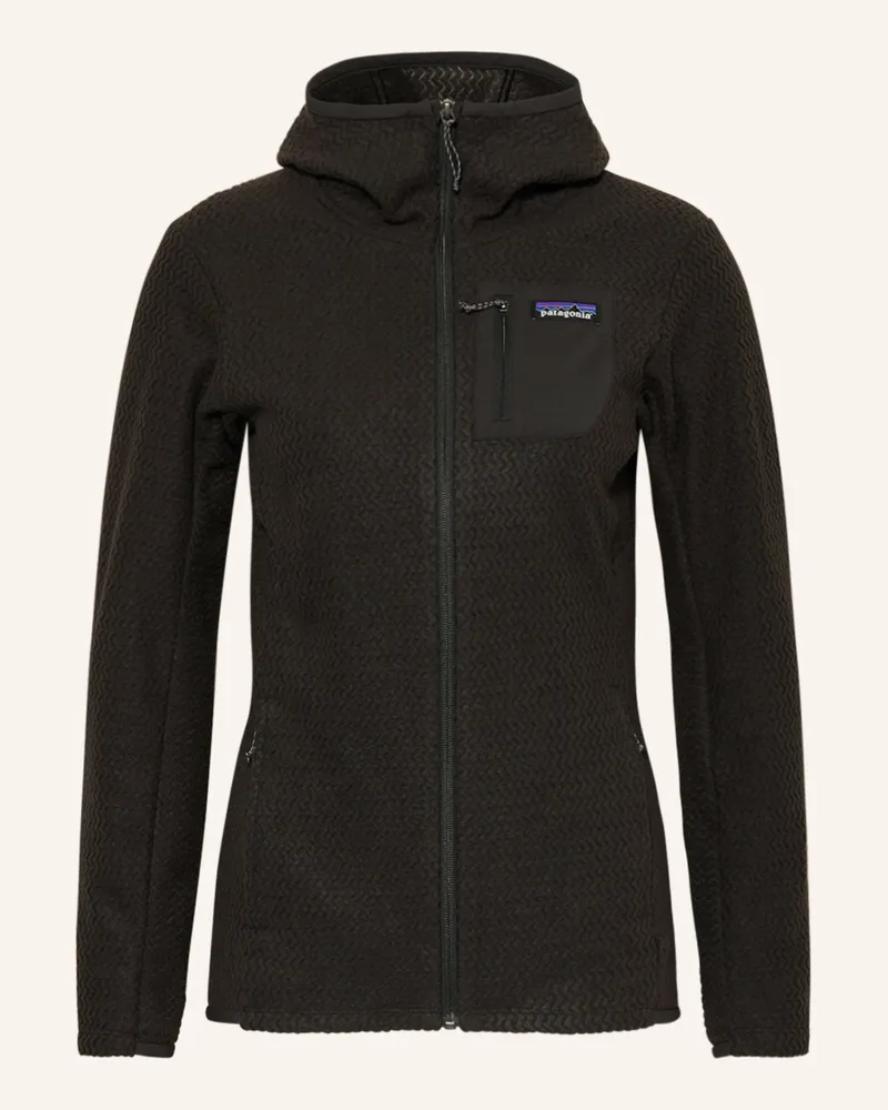 Patagonia Fleecejacke R1 AIR Dunkelgrau