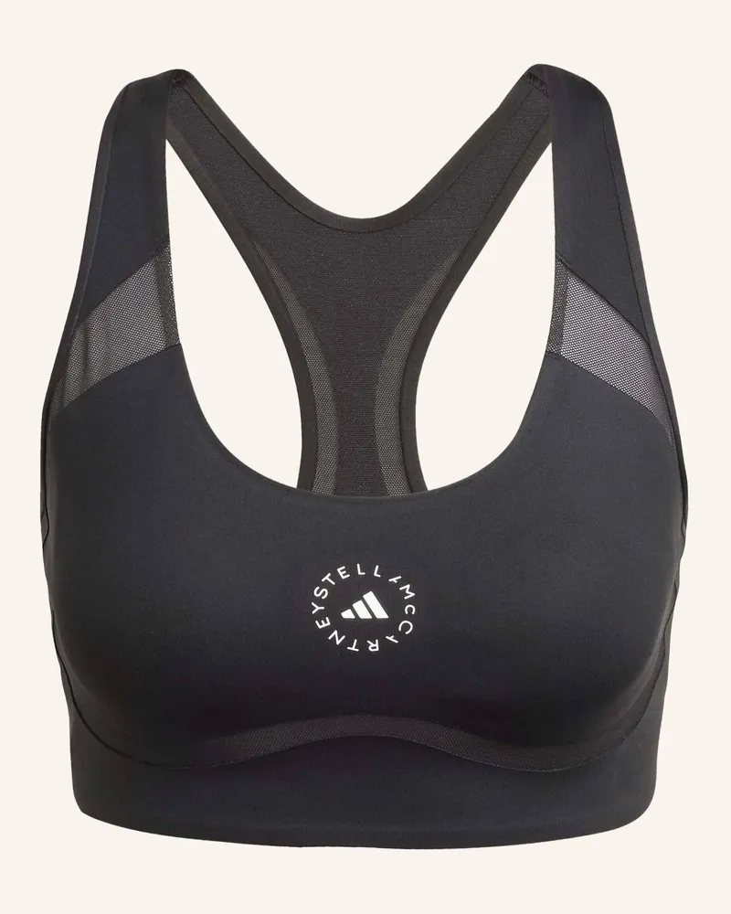 adidas ADIDAS BY STELLA MCCARTNEY TRUEPURPOSE POWER IMPACT TRAINING MEDIUM SUPPORT SPORT-BH Schwarz