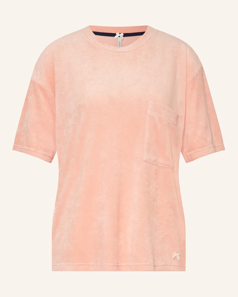 Short Stories Schlafshirt aus Frottee Lachs