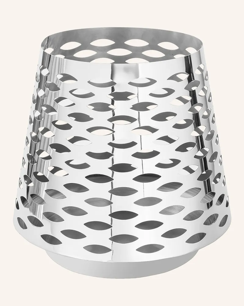 Fink Windlicht Mit Led-Leuchtzylinder Luma silber Silber