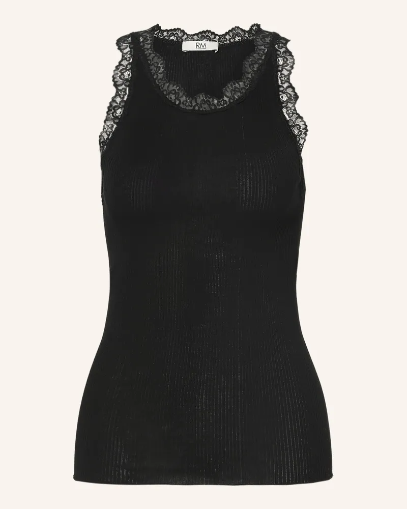 Rosemunde Top Rmwbalta Mit Spitze schwarz Schwarz