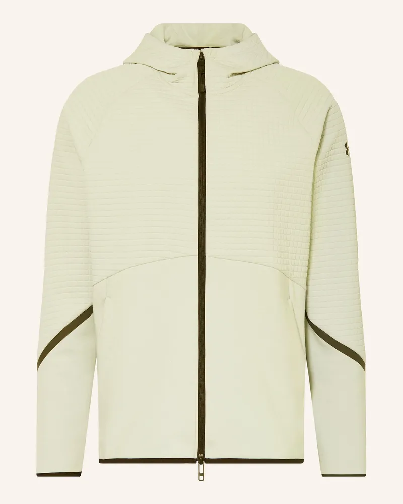 Under Armour Hoodie Ua Unstoppable Grid gruen Hellgrün