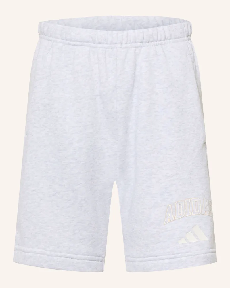 adidas Sweatshorts grau Hellgrau