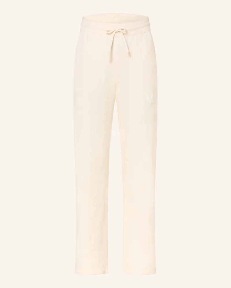 adidas Fleecehose Knitted weiss Ecru