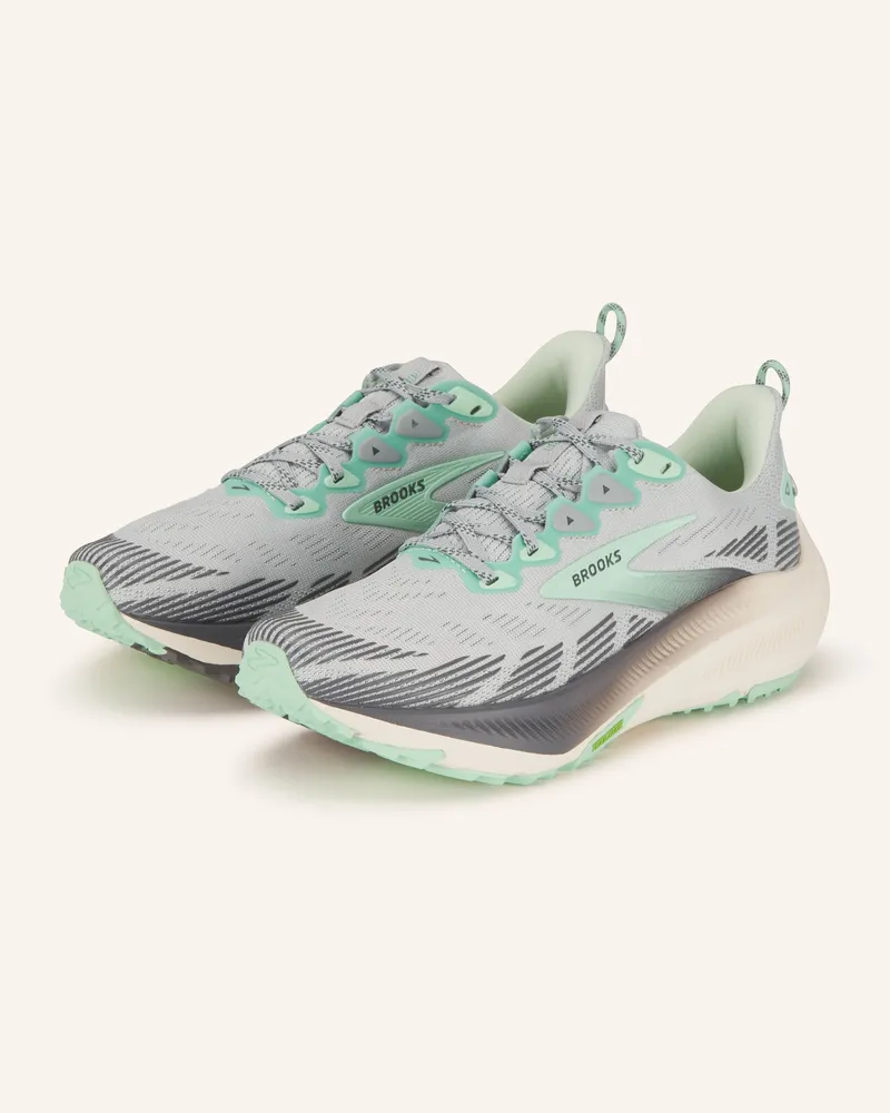 Brooks Trailrunning-Schuhe Ghost Trail grau Mint