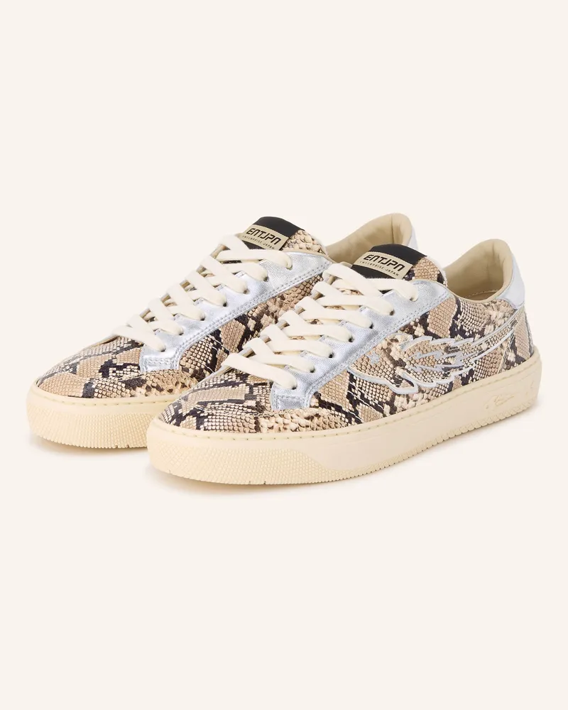 ENTERPRISE JAPAN Sneaker Jupiter Rocket beige Silber