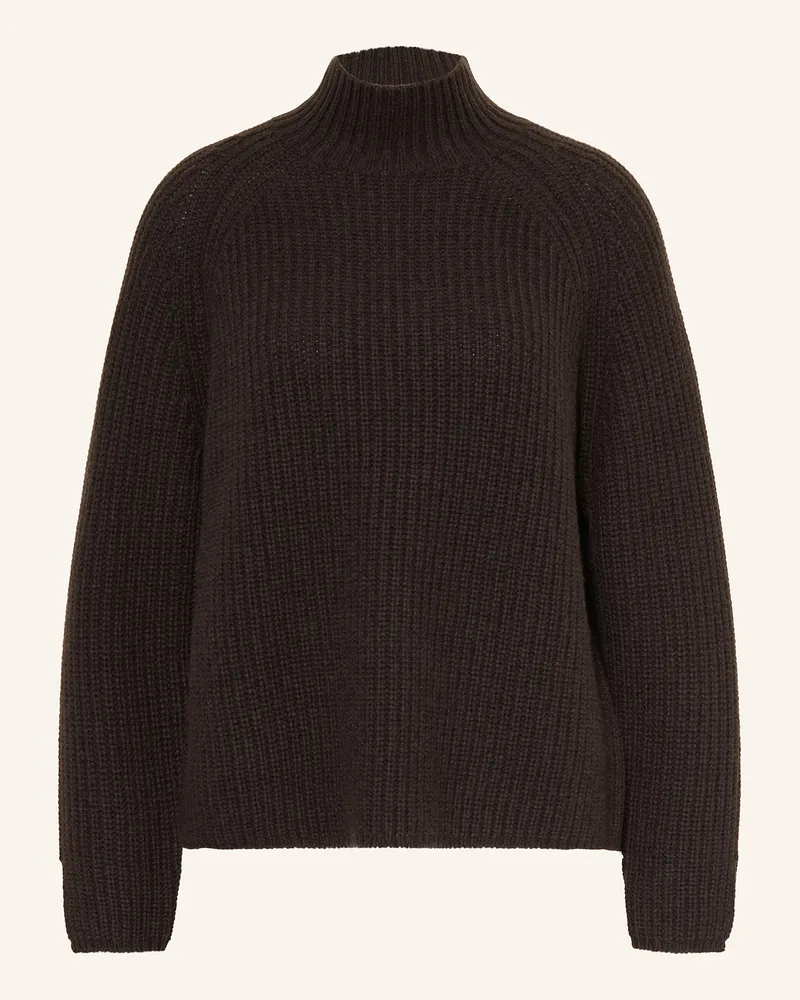lilienfels Pullover Mit Cashmere braun Dunkelbraun