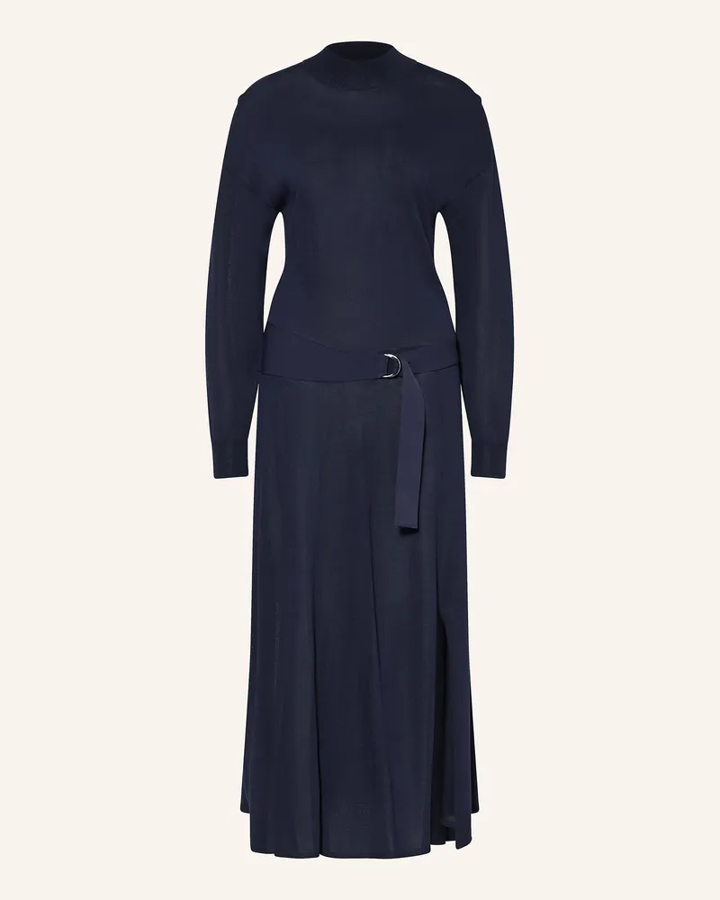 Reiss Strickkleid blau Dunkelblau