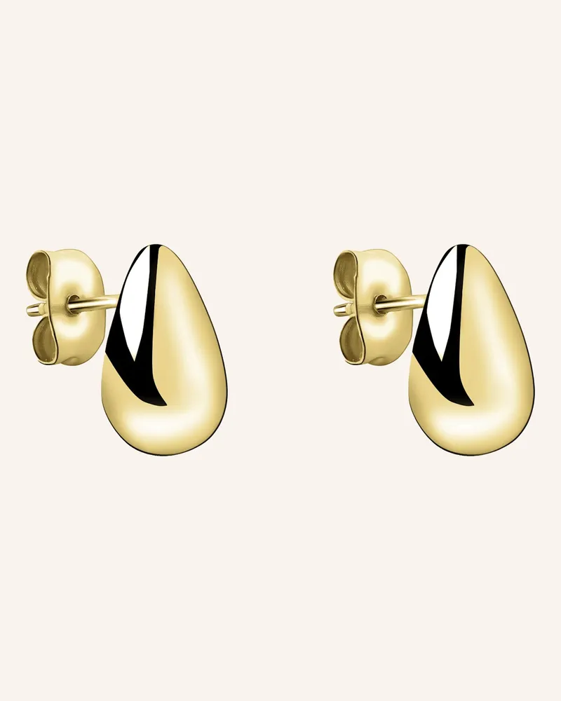 Liebeskind Ohrstecker  aus  Edelstahl Gold