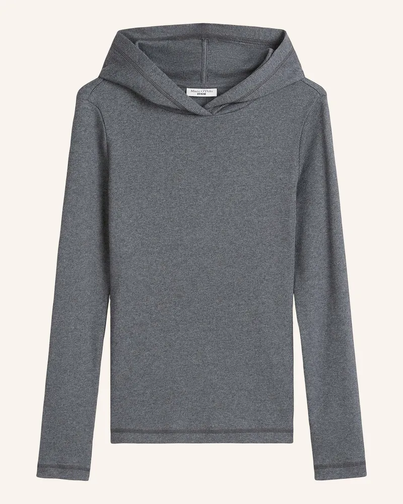 Marc O'Polo Kapuzen-Longsleeve grau Grau