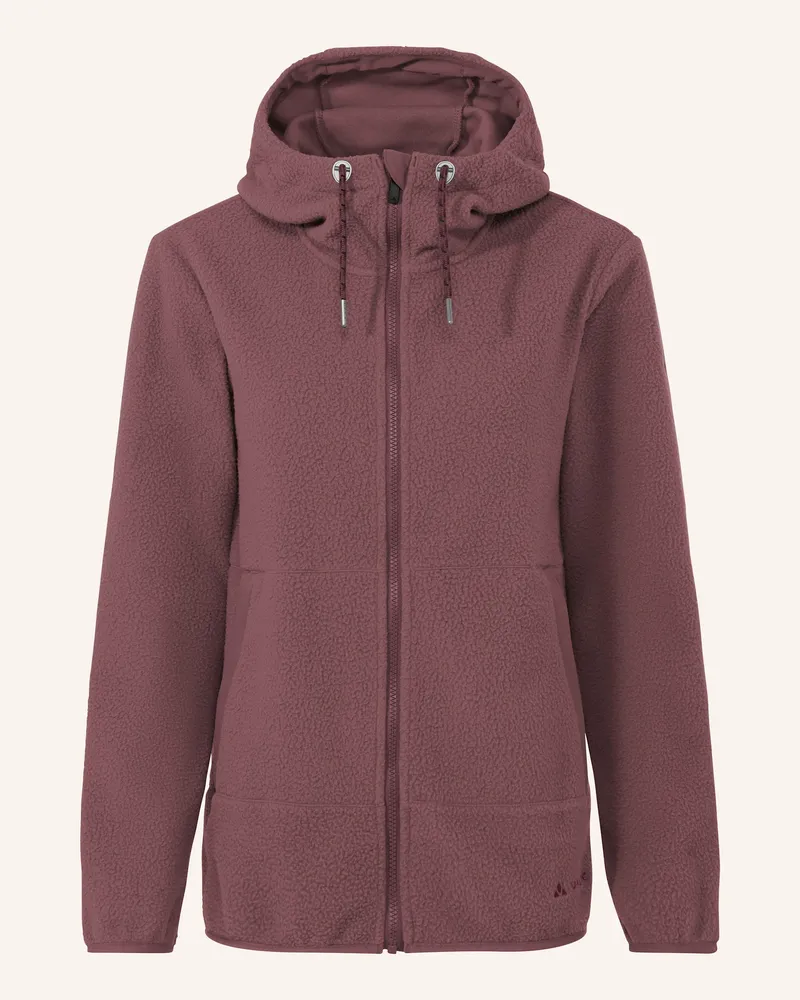 Vaude Fleecejacke Manukau Ii rot Dunkelrot