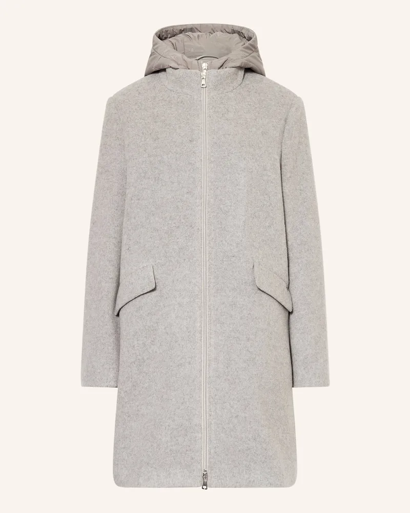 cinque Mantel Cimirala Im Materialmix grau Hellgrau