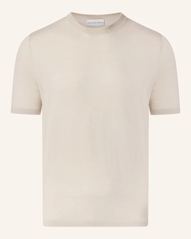 KIEFERMANN Kiefermann Feines Merino-Strickshirt Für Herren Georgs beige Beige