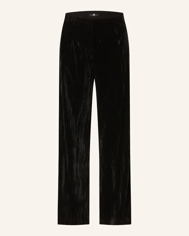 Riani Marlenehose aus Samt Schwarz