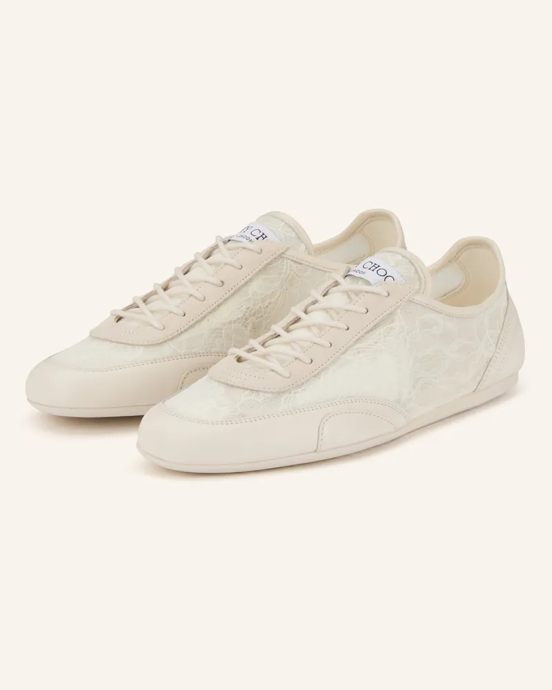 Jimmy Choo Sneaker Sunny weiss Ecru