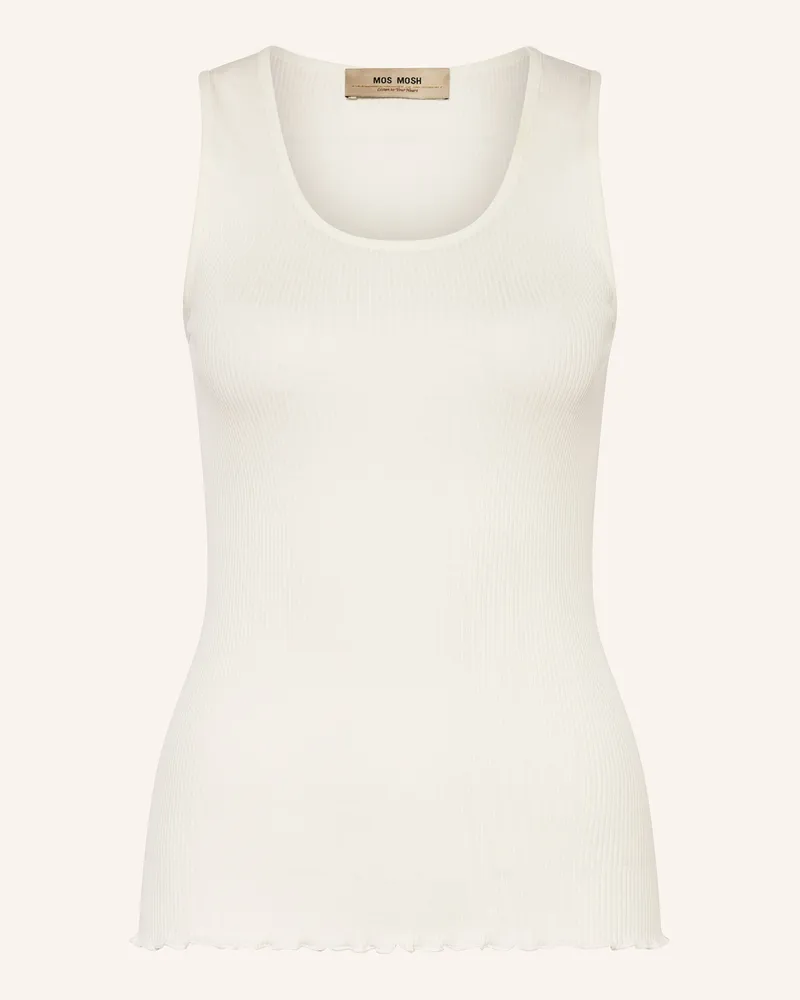 Mos Mosh Top Mmelaine Mit Seide weiss Ecru