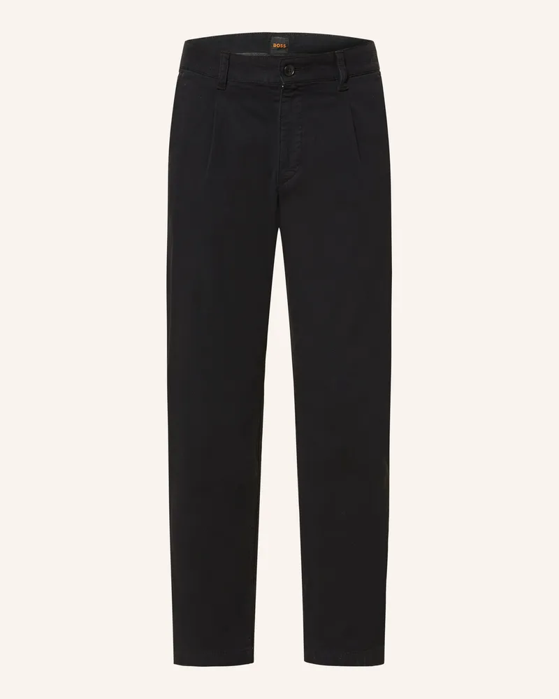 HUGO BOSS Chino Tapered Fit Schwarz