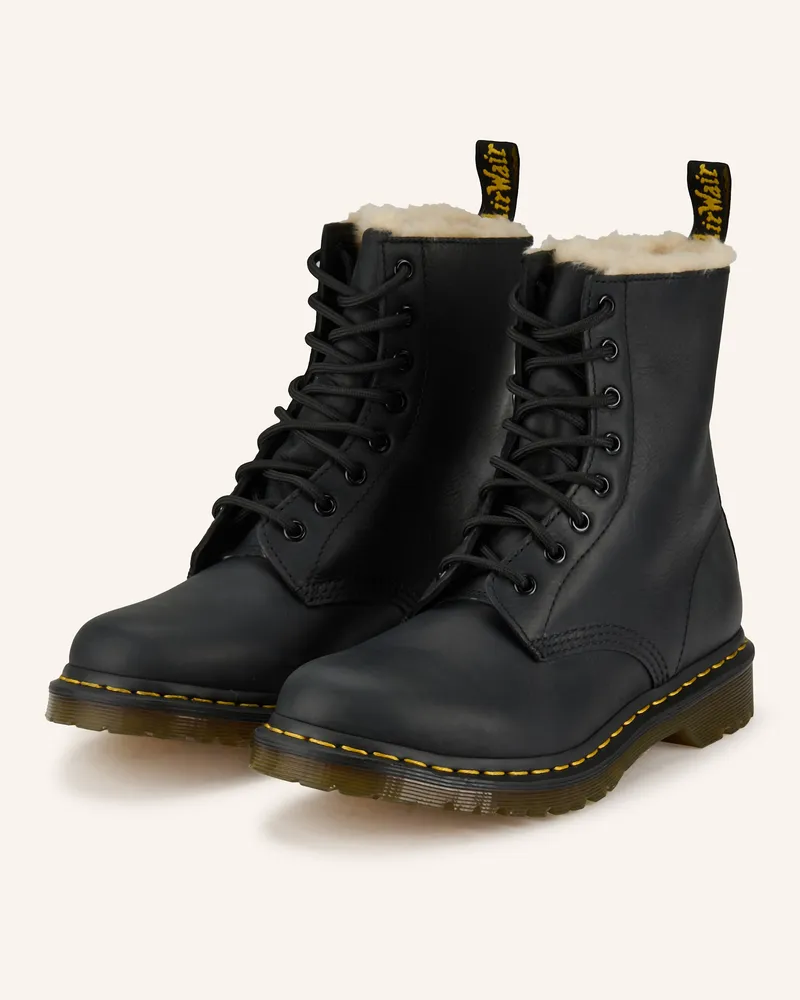 Dr.Martens Schnürboots 1460 Serena schwarz Schwarz