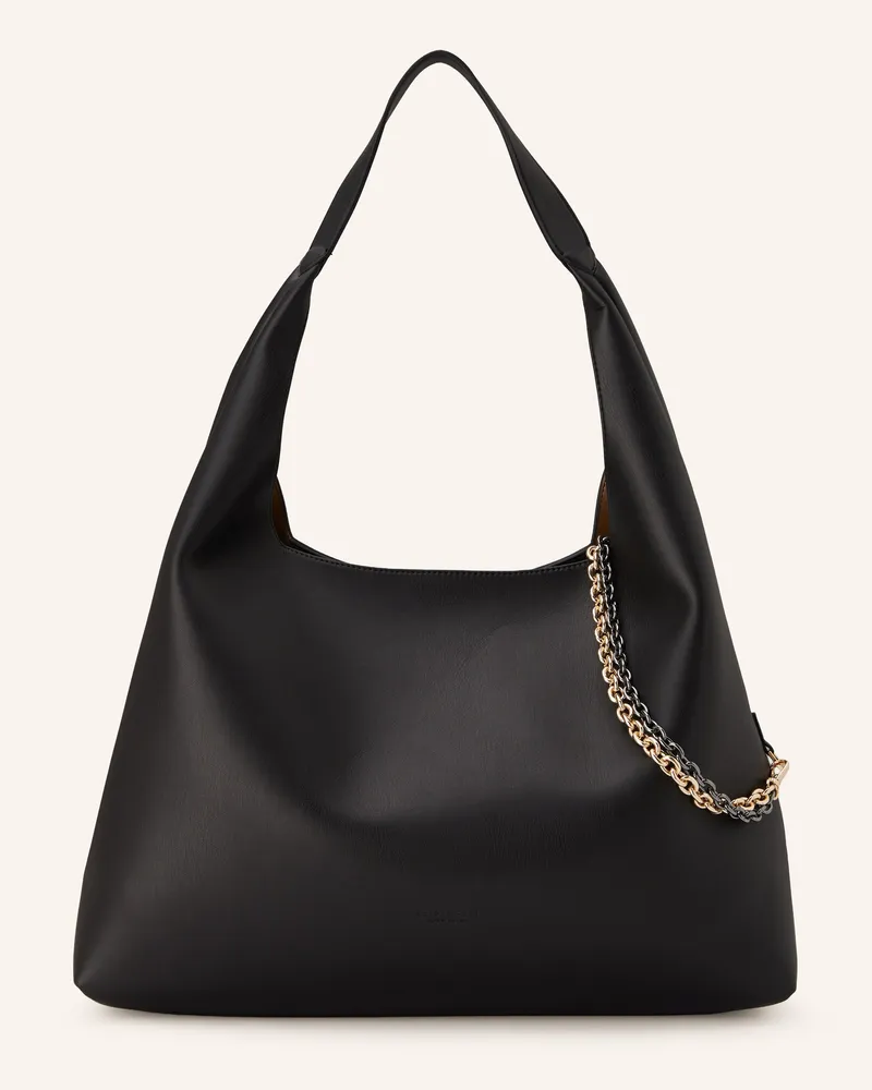 SEIDENFELT Beuteltasche LAINIO LARGE Schwarz