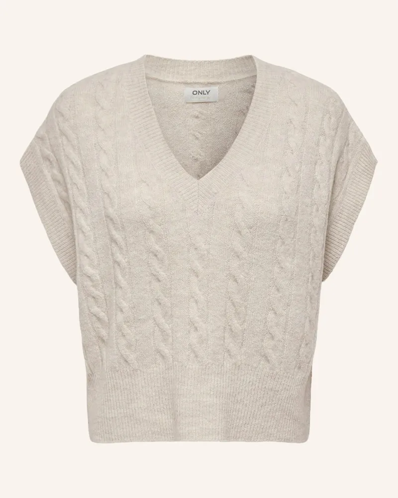 only Pullunder Creme