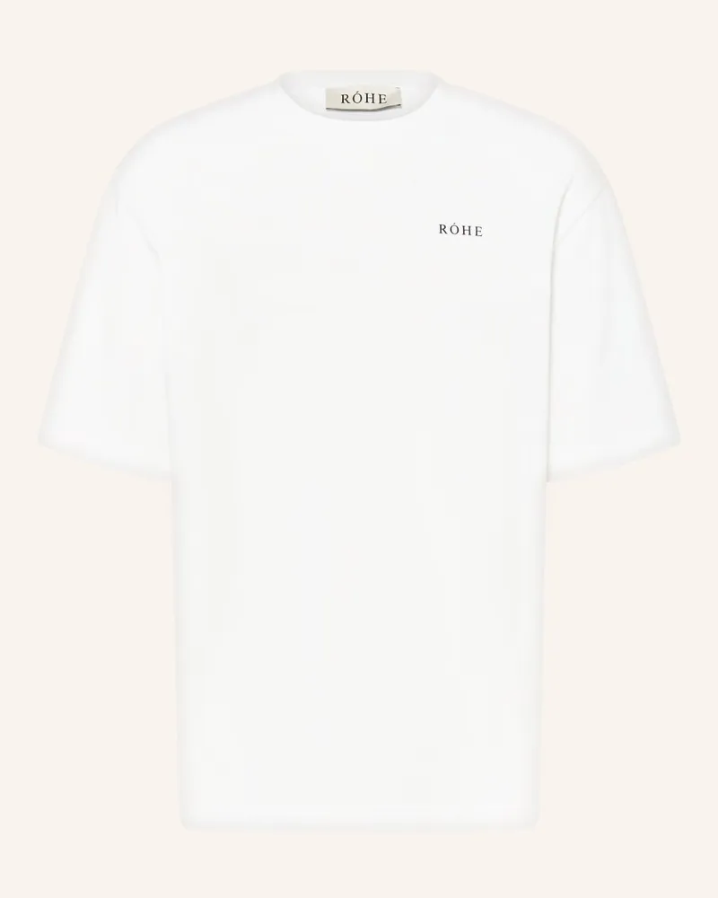 Róhe T-Shirt Weiss