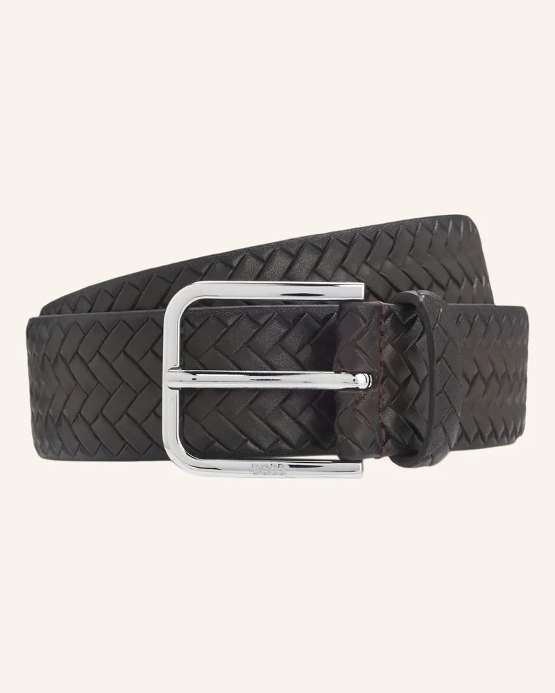 HUGO BOSS Business Gürtel Madison-B1_Wnpr_Sz35 braun Dunkelbraun