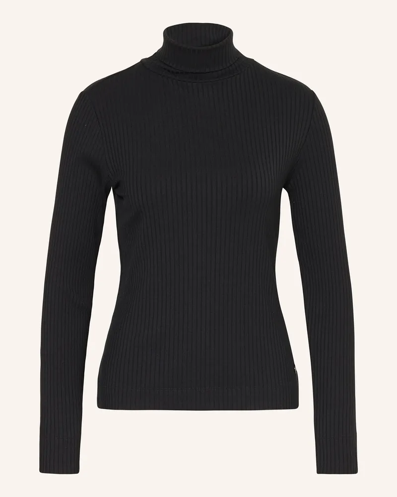 S.Oliver Longsleeve schwarz Schwarz
