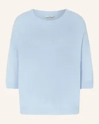 lilienfels Strickshirt aus Cashmere Blau