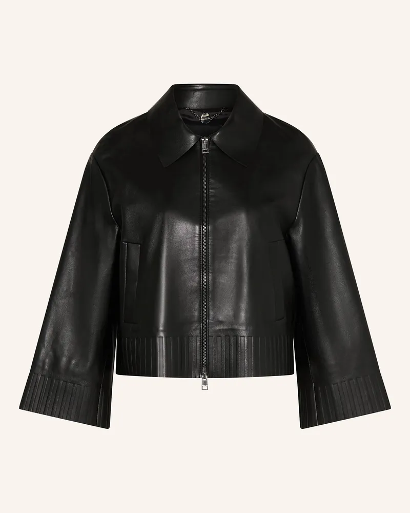 Marc Cain Lederjacke schwarz 900