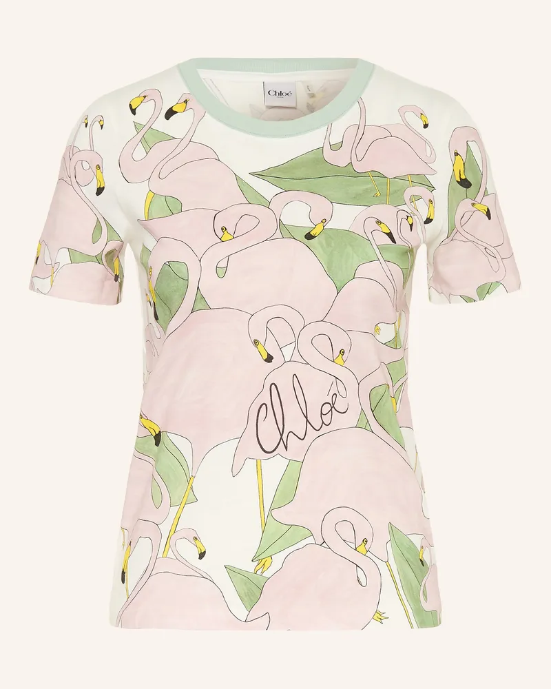 Chloé T-Shirt rosa Creme