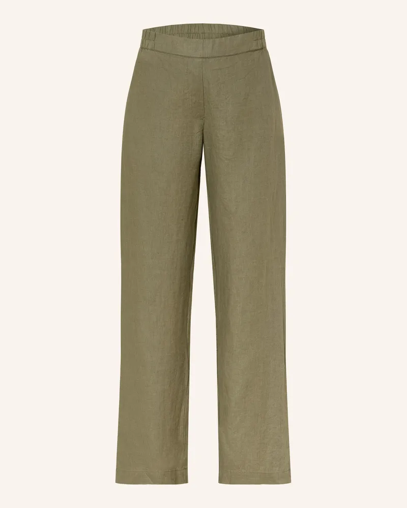 lilienfels Marlenenhose ANTON aus Leinen Oliv
