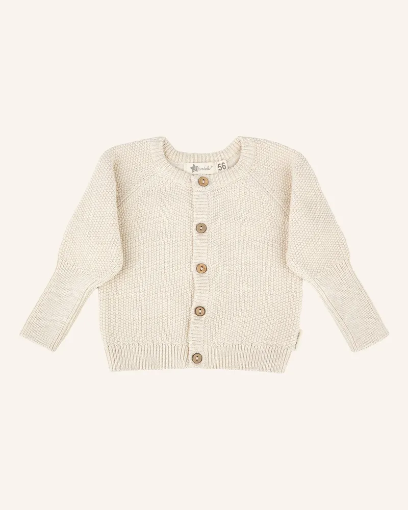 Sterntaler Strickjacke Struktur beige Ecru